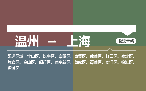 溫州到上海金山區(qū)物流專線