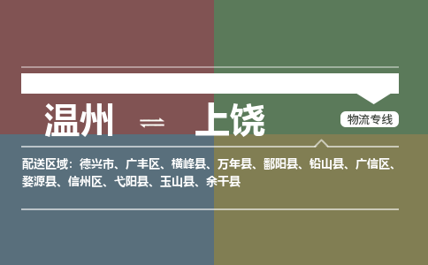 溫州到上饒信州區(qū)物流專線