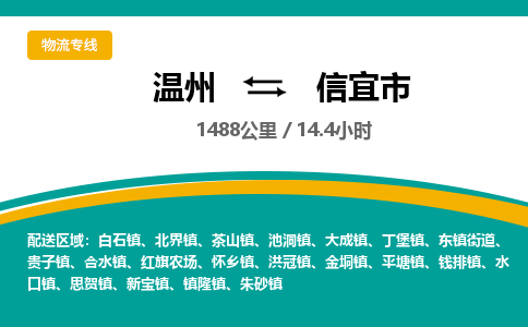 溫州到信宜市物流專(zhuān)線