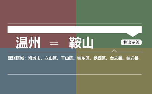 溫州到鞍山鐵東區(qū)物流專線