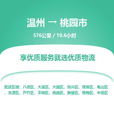 溫州到桃園市物流專(zhuān)線